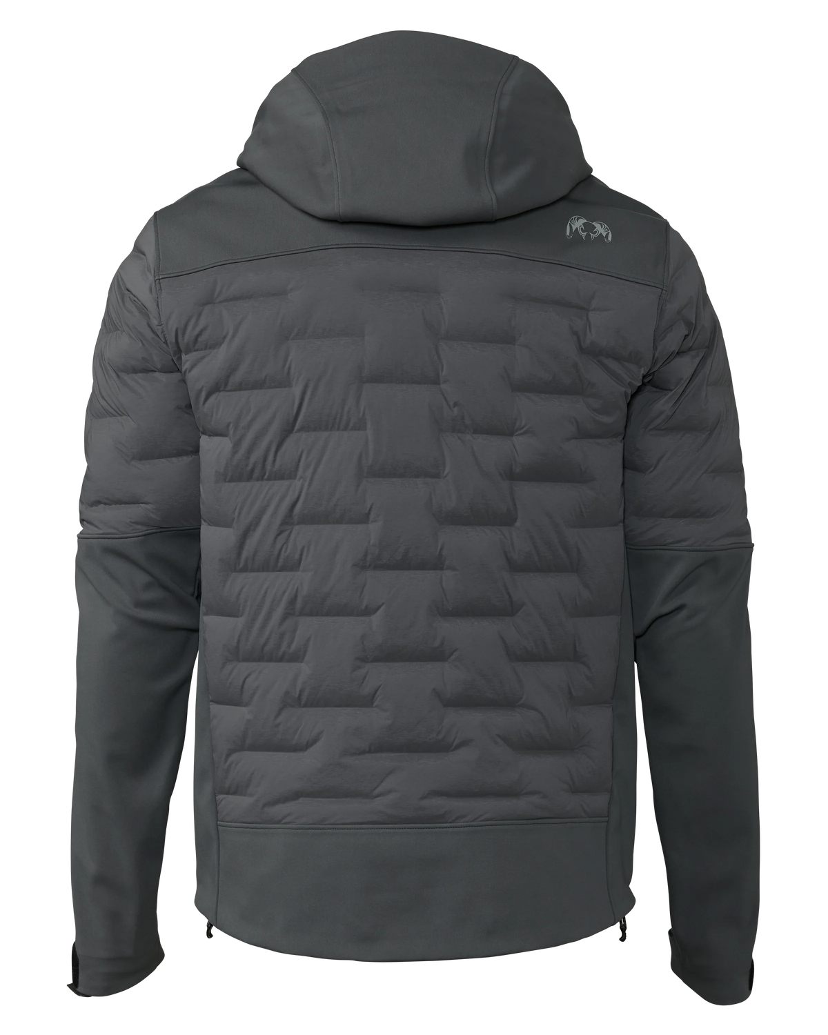 Axis Thermal Hybrid Hooded Jacket | Gunmetal