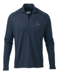 PRO Merino 200 Zip-T | Steel Blue