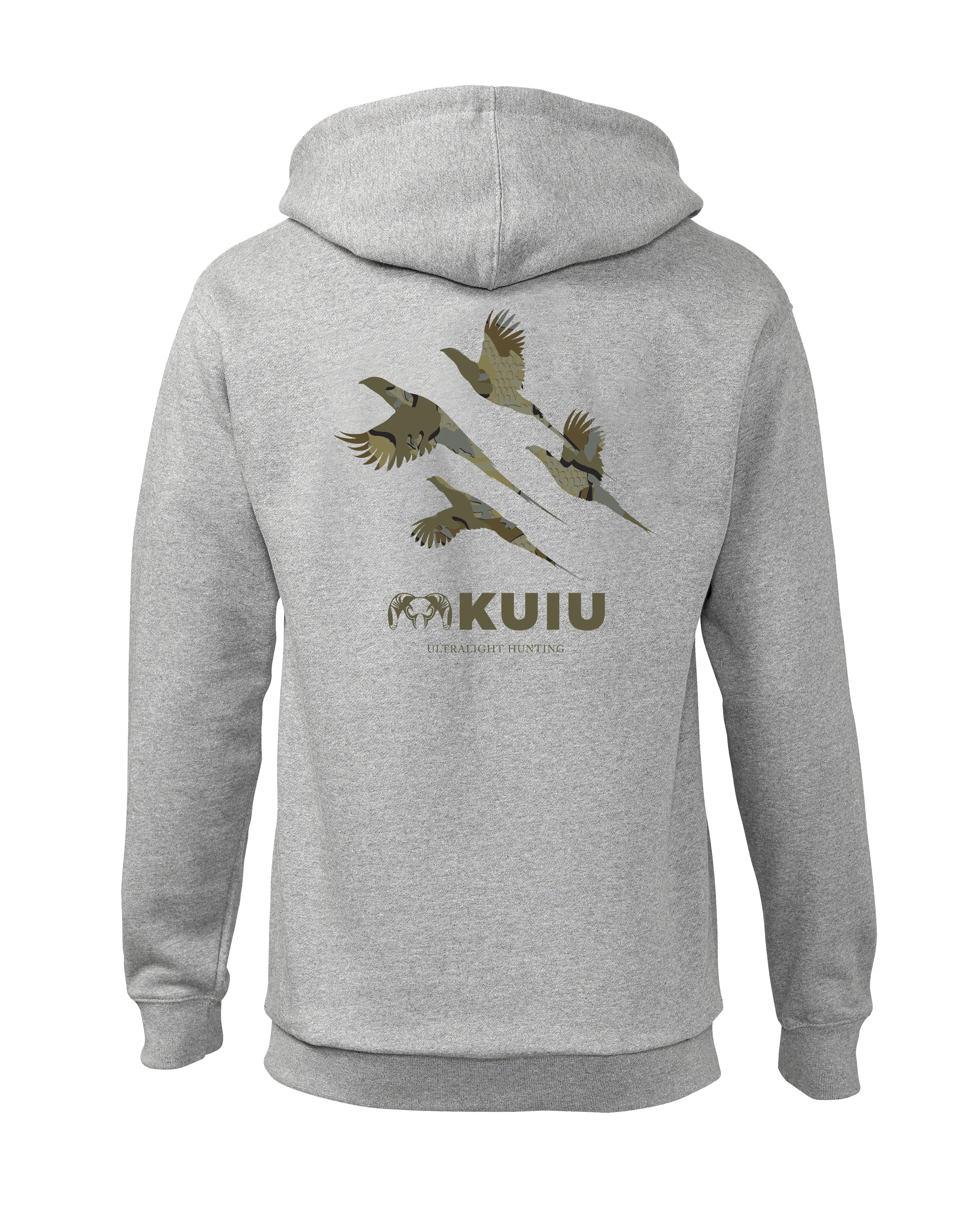 KUIU Valo Upland Hoodie | Heather Grey