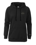 KUIU Women's Stacked Chest Logo Hoodie | Black
