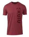 KUIU Solid Vertical T-Shirt | Cardinal