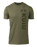 KUIU Solid Vertical T-Shirt | Military Green
