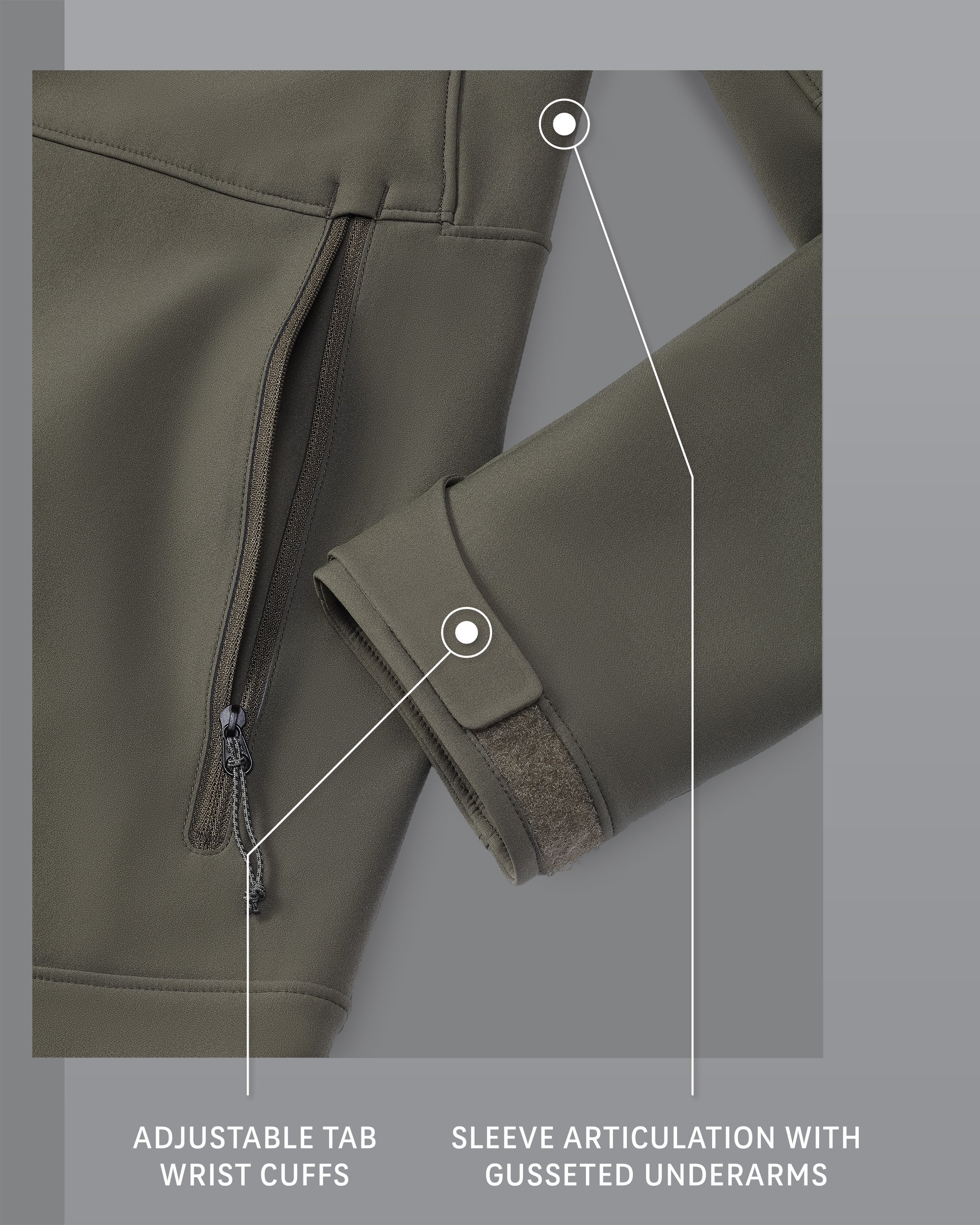 Guide PRO Hooded Jacket | Ash
