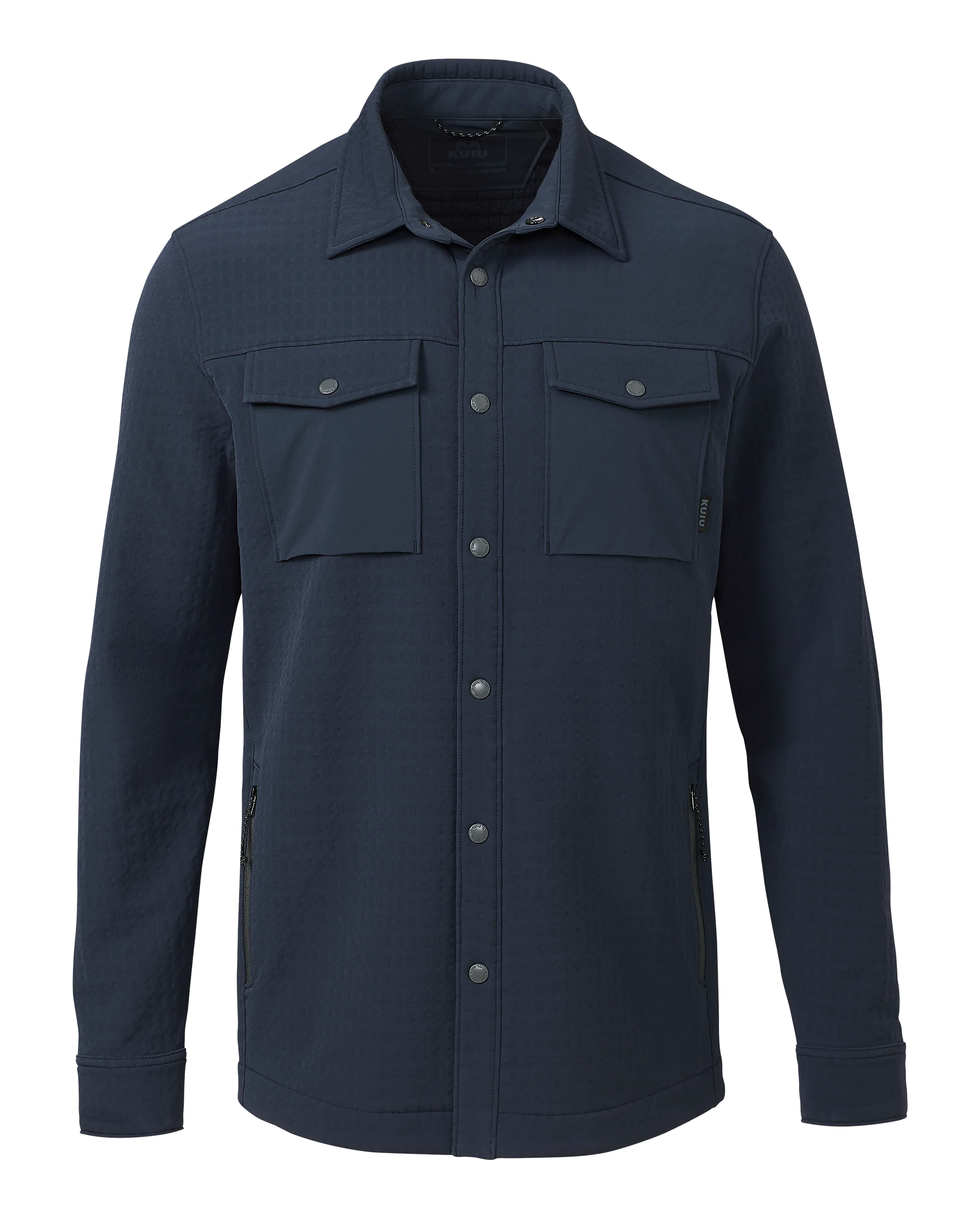 Blockfield Fleece Shirt Jacket | Steel Blue