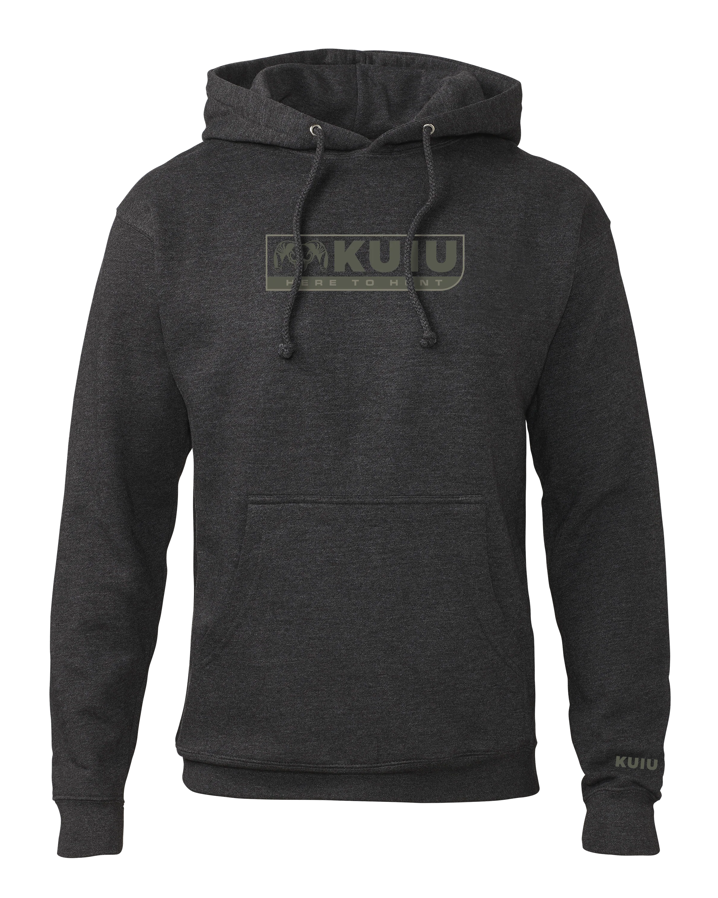 KUIU Here to Hunt Hoodie | Charcoal