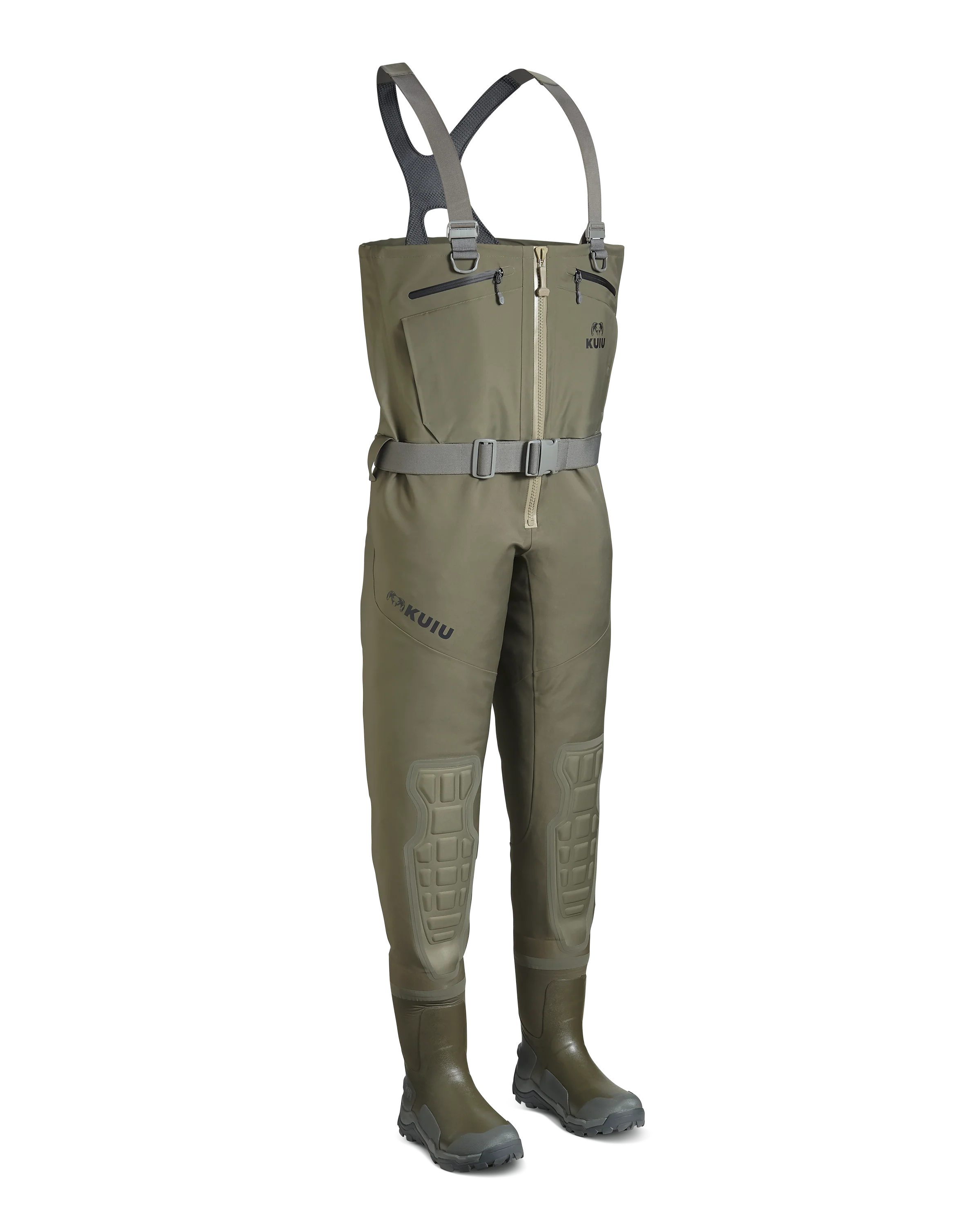 KUIU PRO HD Flex Zip Wader | Ash