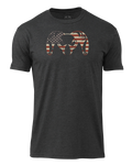 KUIU Solid Patriotic Ram T-Shirt | Charcoal