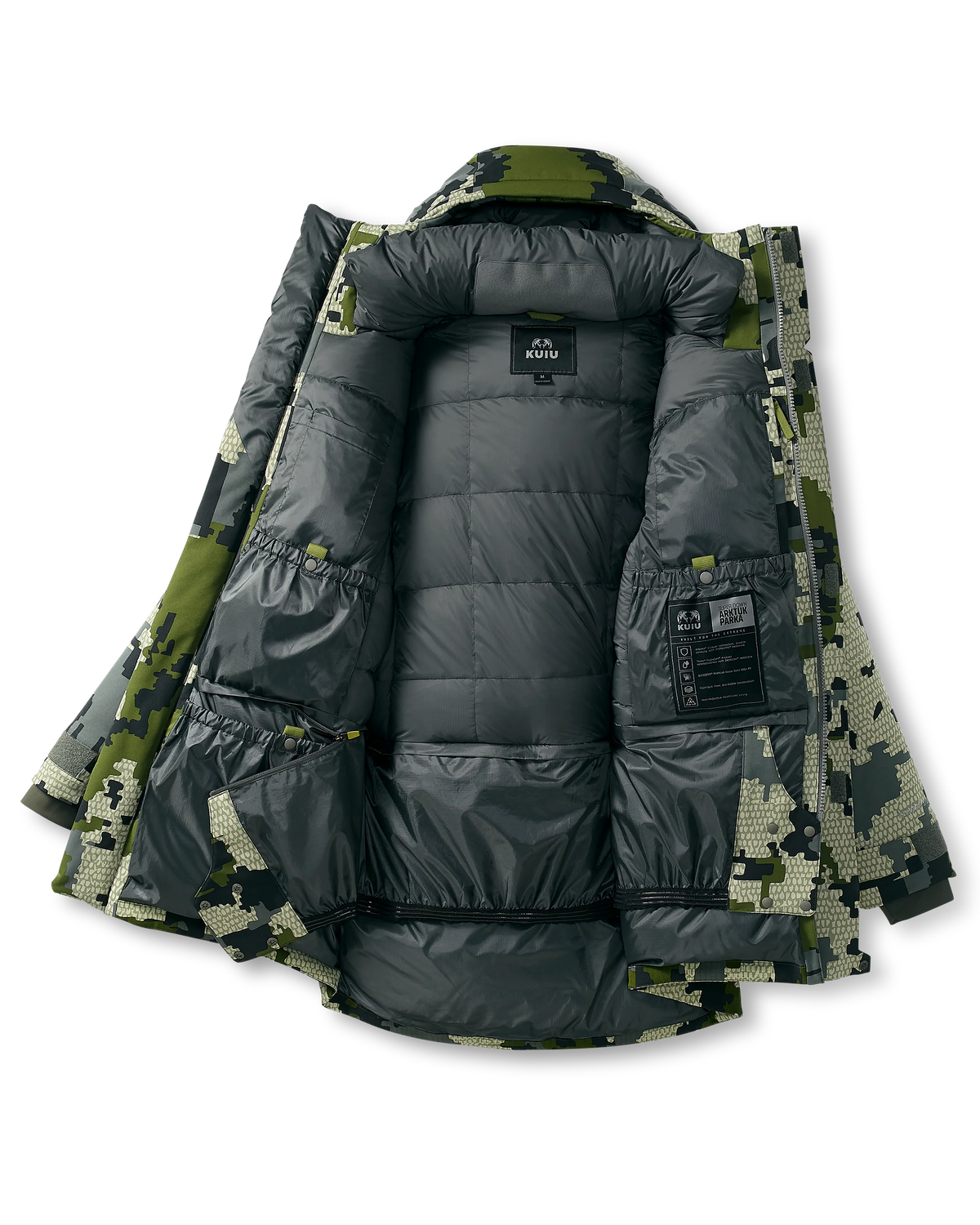 Super Down Arktuk Parka | Verde