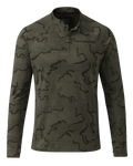Ridgepoint Fleece Henley | Ash Tonal