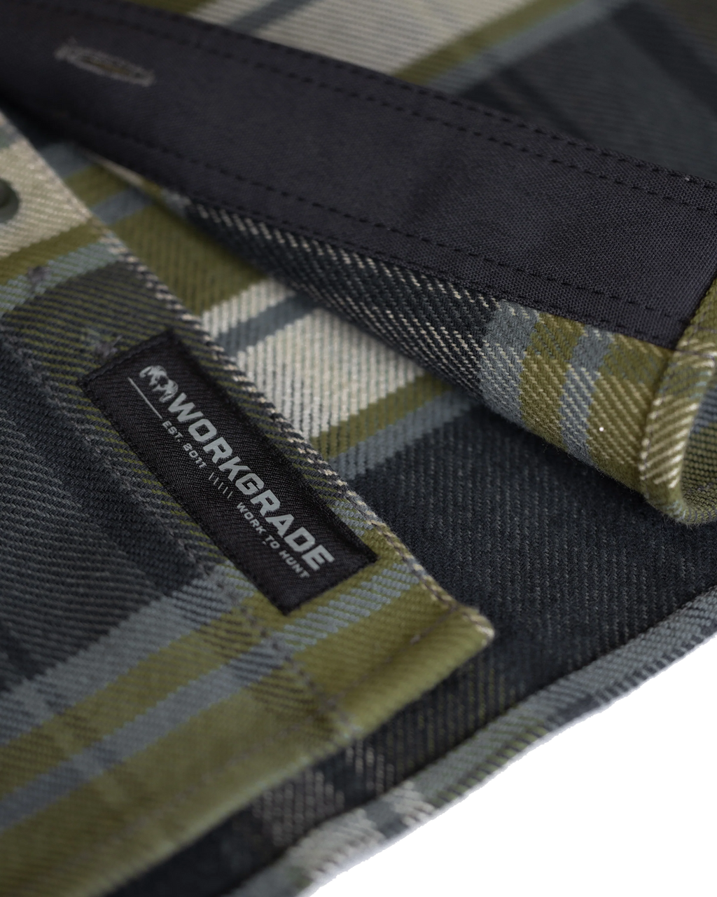 Flannel Heavyweight Shirt | Verde Check Plaid