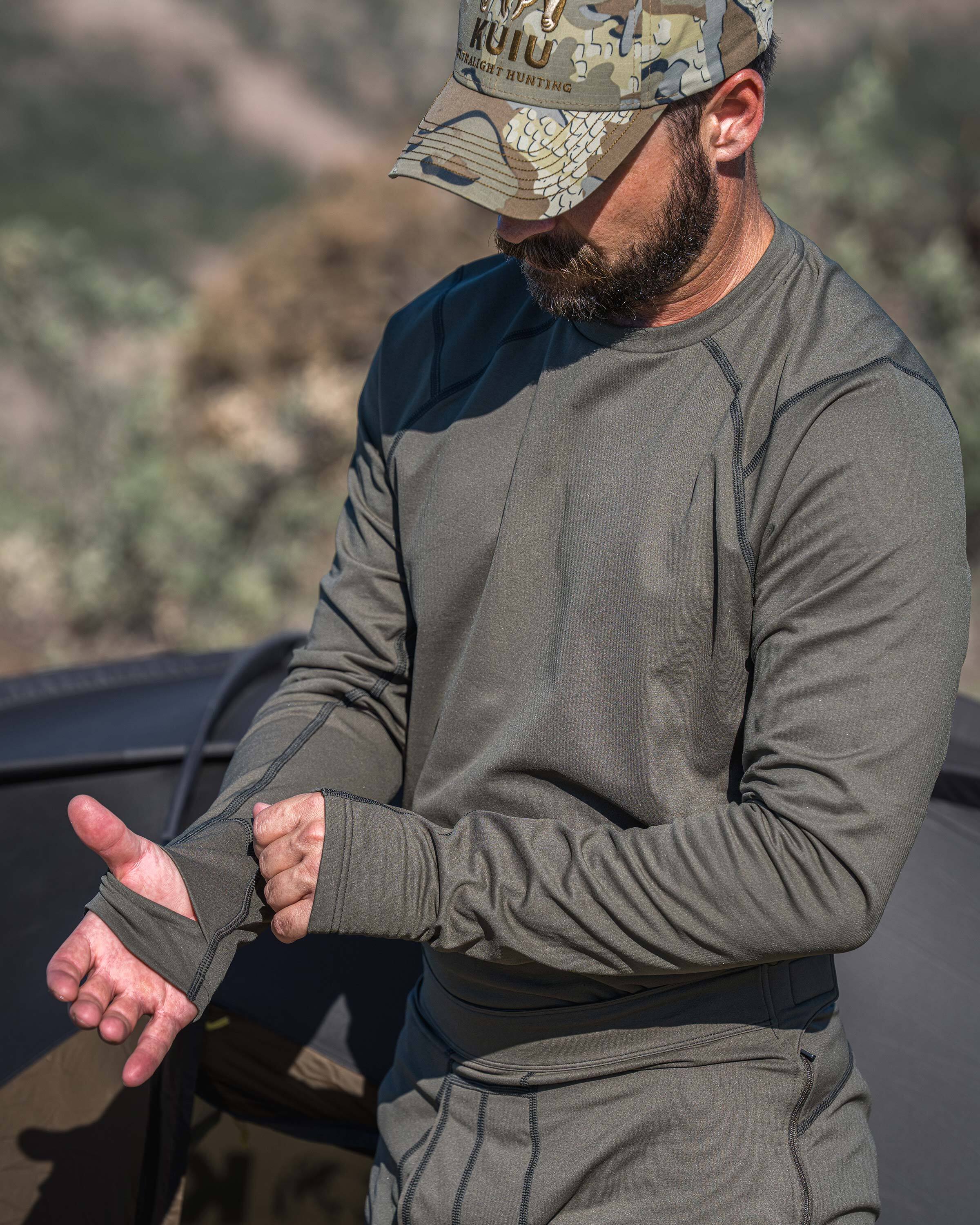 Vital S3 Long Sleeve Crew | Black
