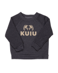 Toddler Stacked Logo Crewneck Sweatshirt | Khaki