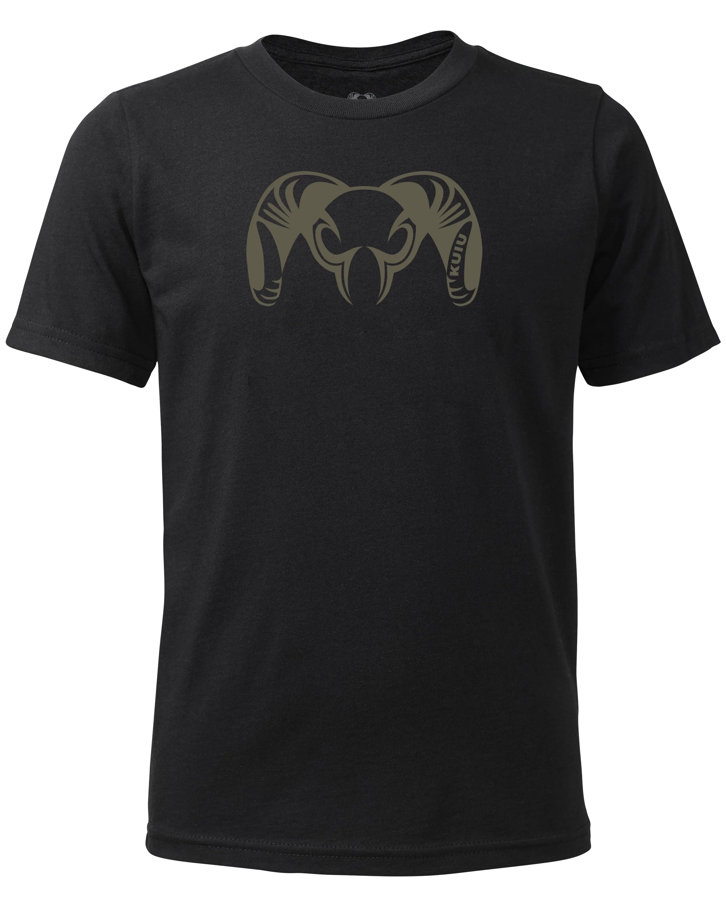 Youth Engraved Ram T-Shirt | Black