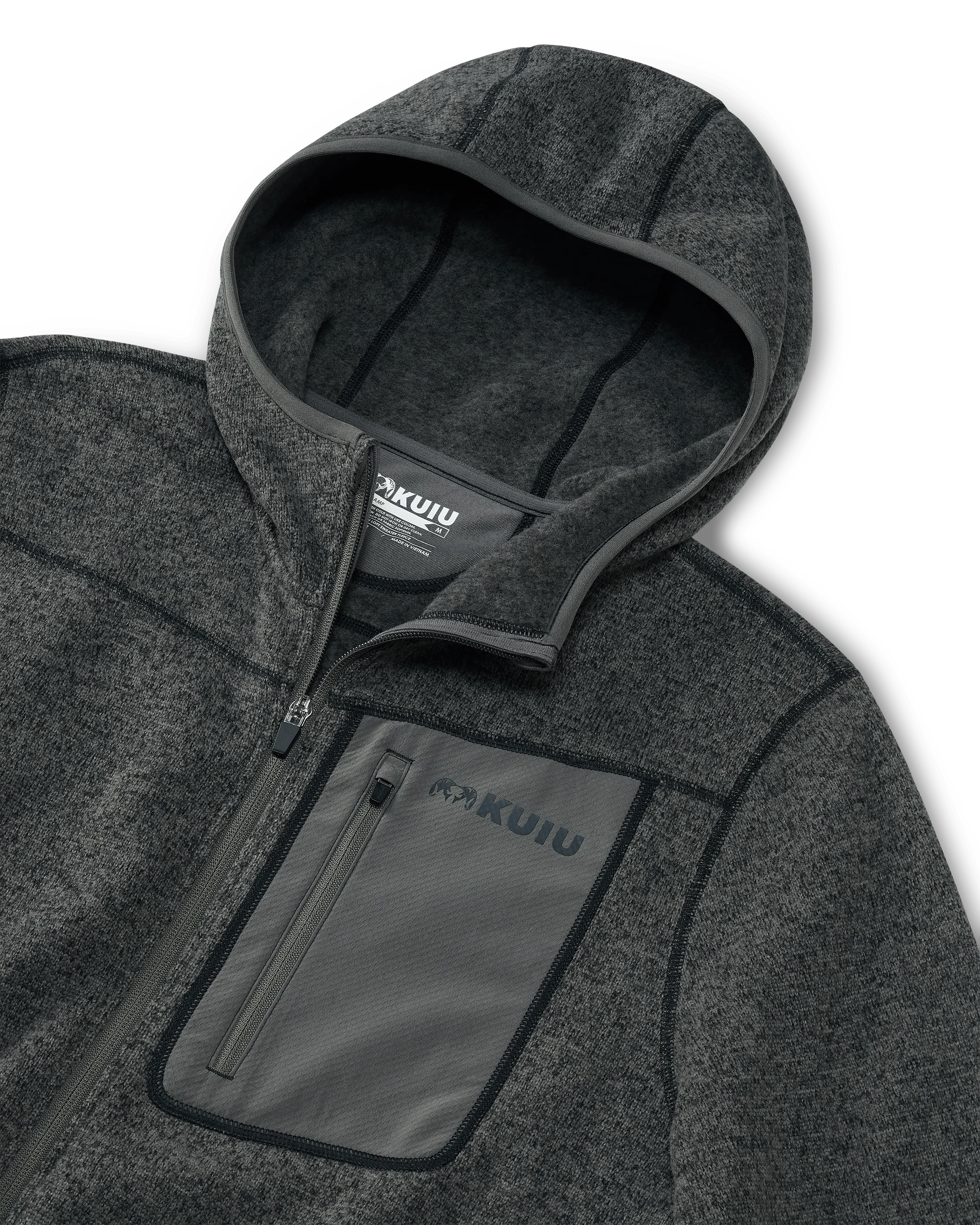 Base Camp Hooded Sweater | Charcoal Heather