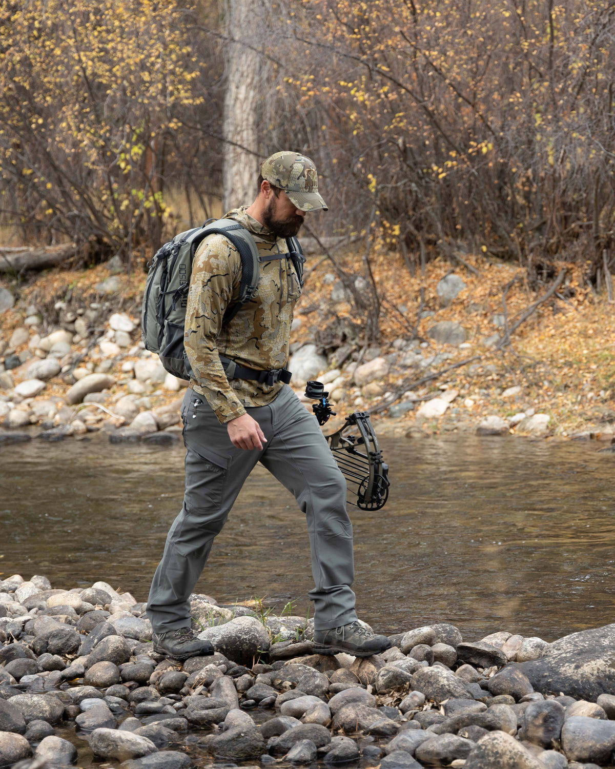 ULTRA Merino 145 Zip-T Hunting Hoodie | Gunmetal