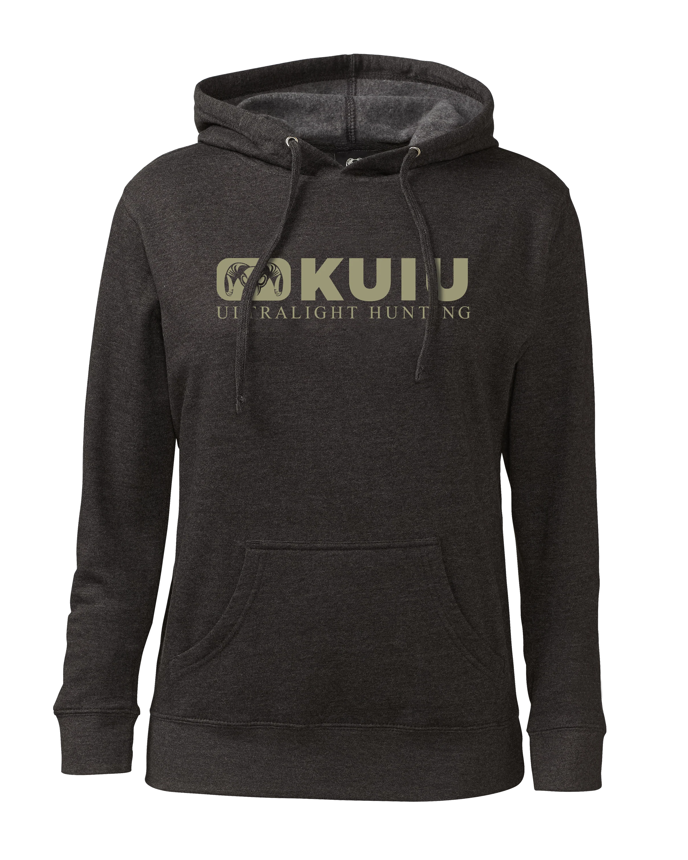 Women's Block Ram Hoodie | Charcoal