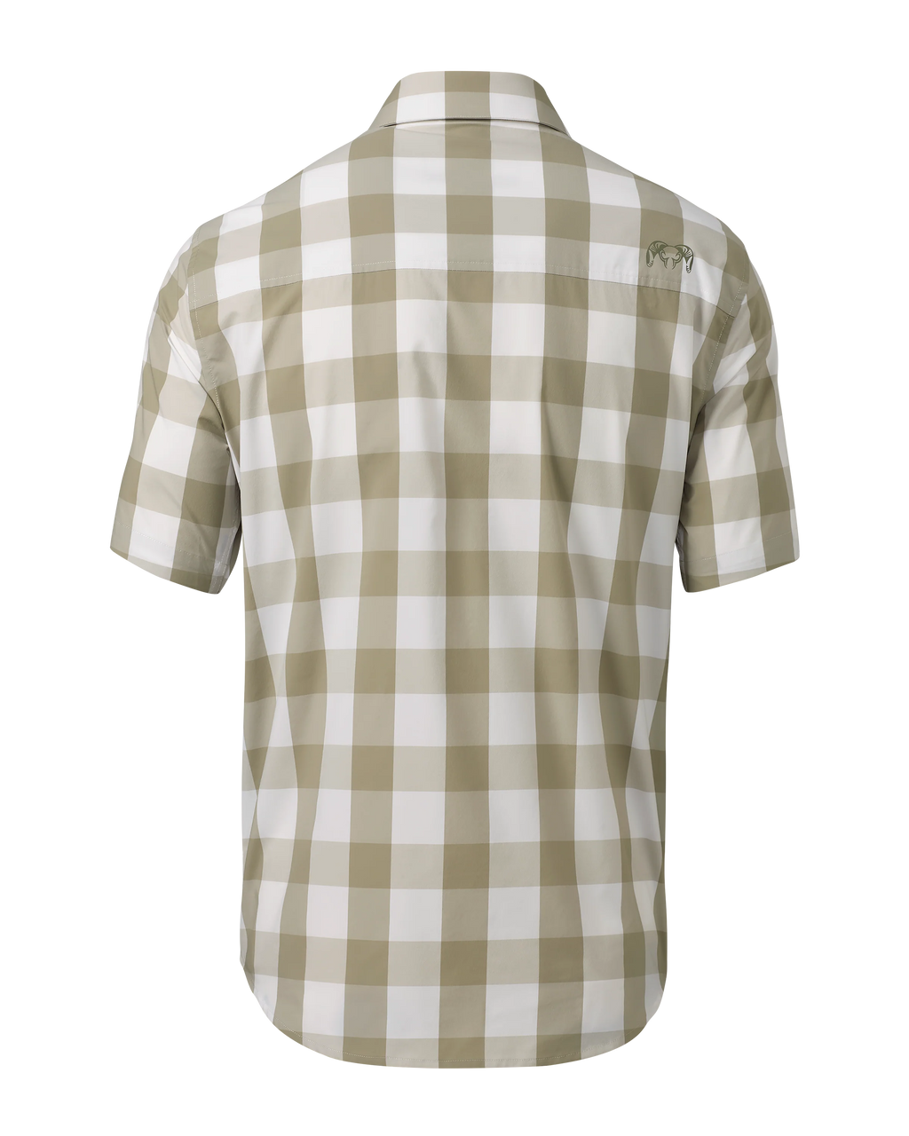 Borrego SS Shirt | Sand Plaid