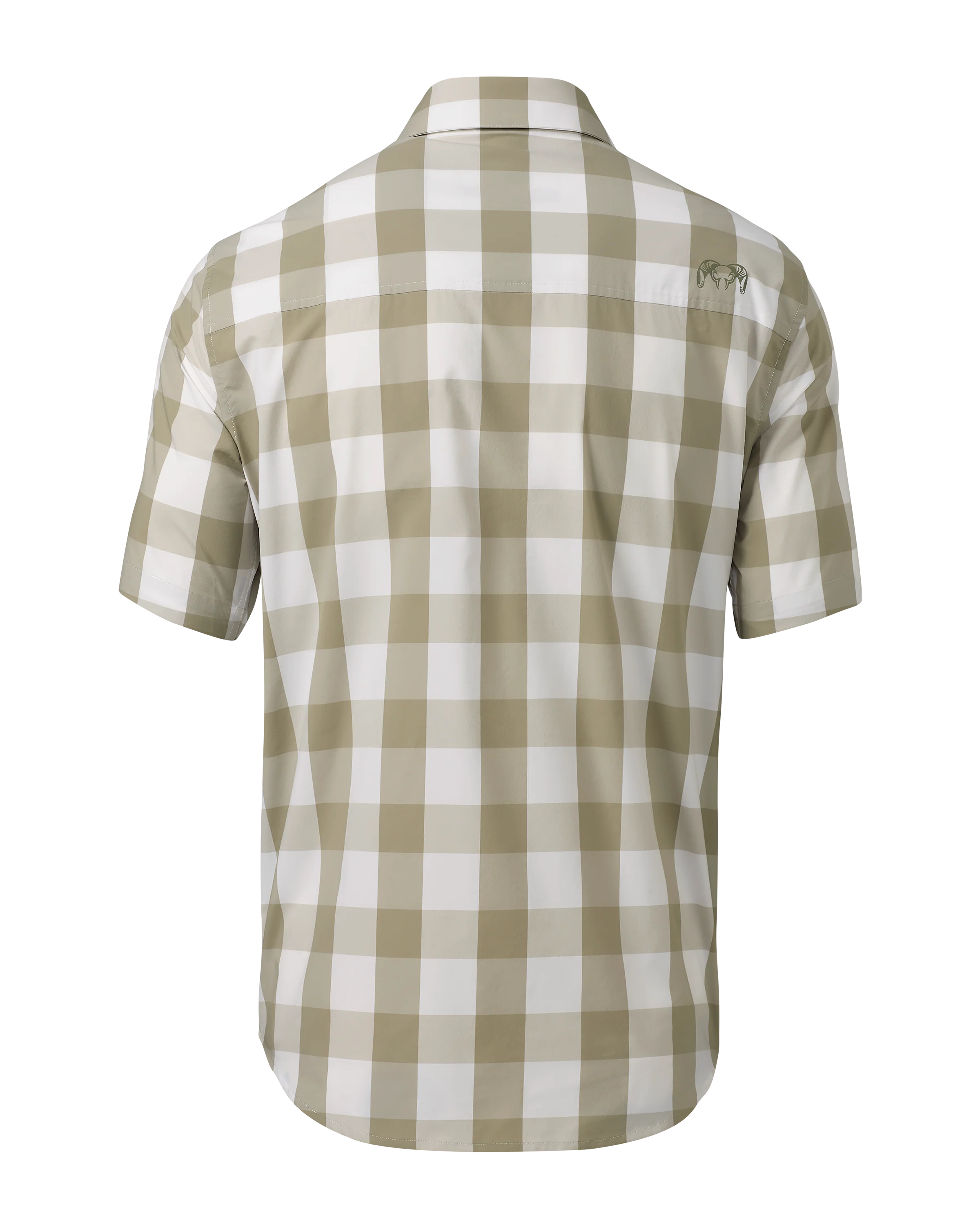 Borrego SS Shirt | Sand Plaid