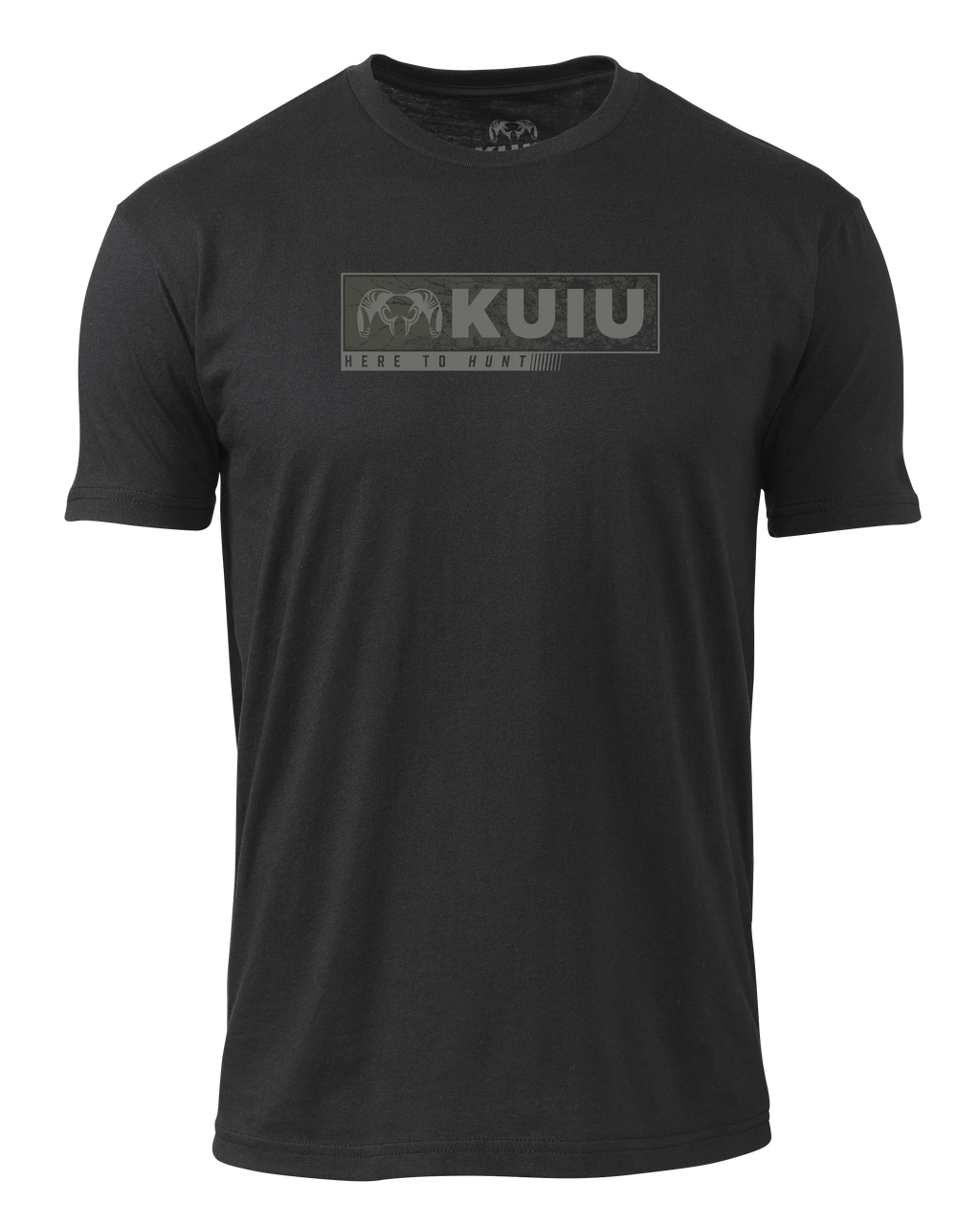 KUIU Here to Hunt Gritstone T-Shirt | Black