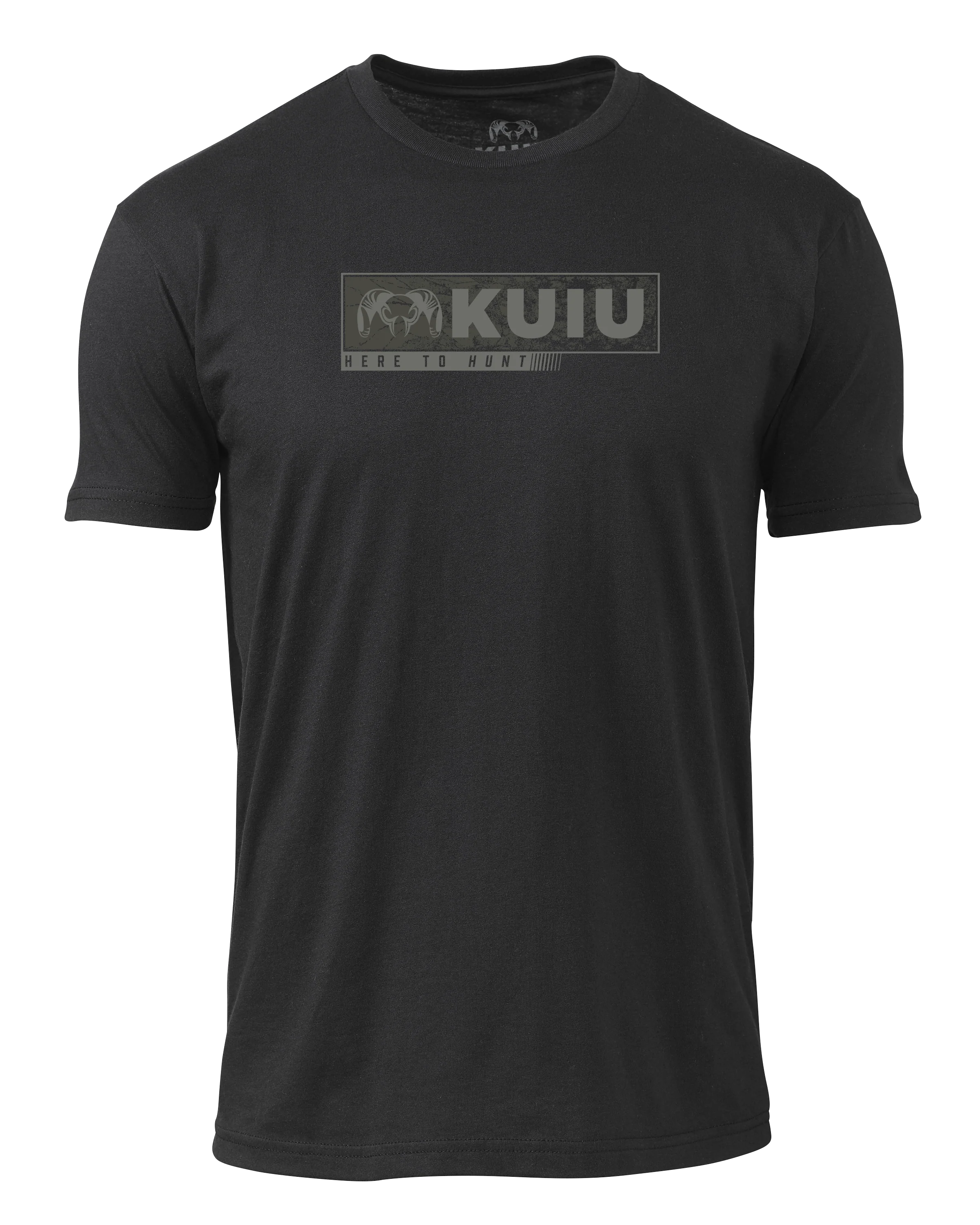 KUIU Here to Hunt Gritstone T-Shirt | Black