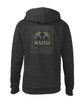KUIU Topo Back Logo Hoodie | Charcoal