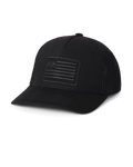Welded Flag Patch Hat | Black/Black