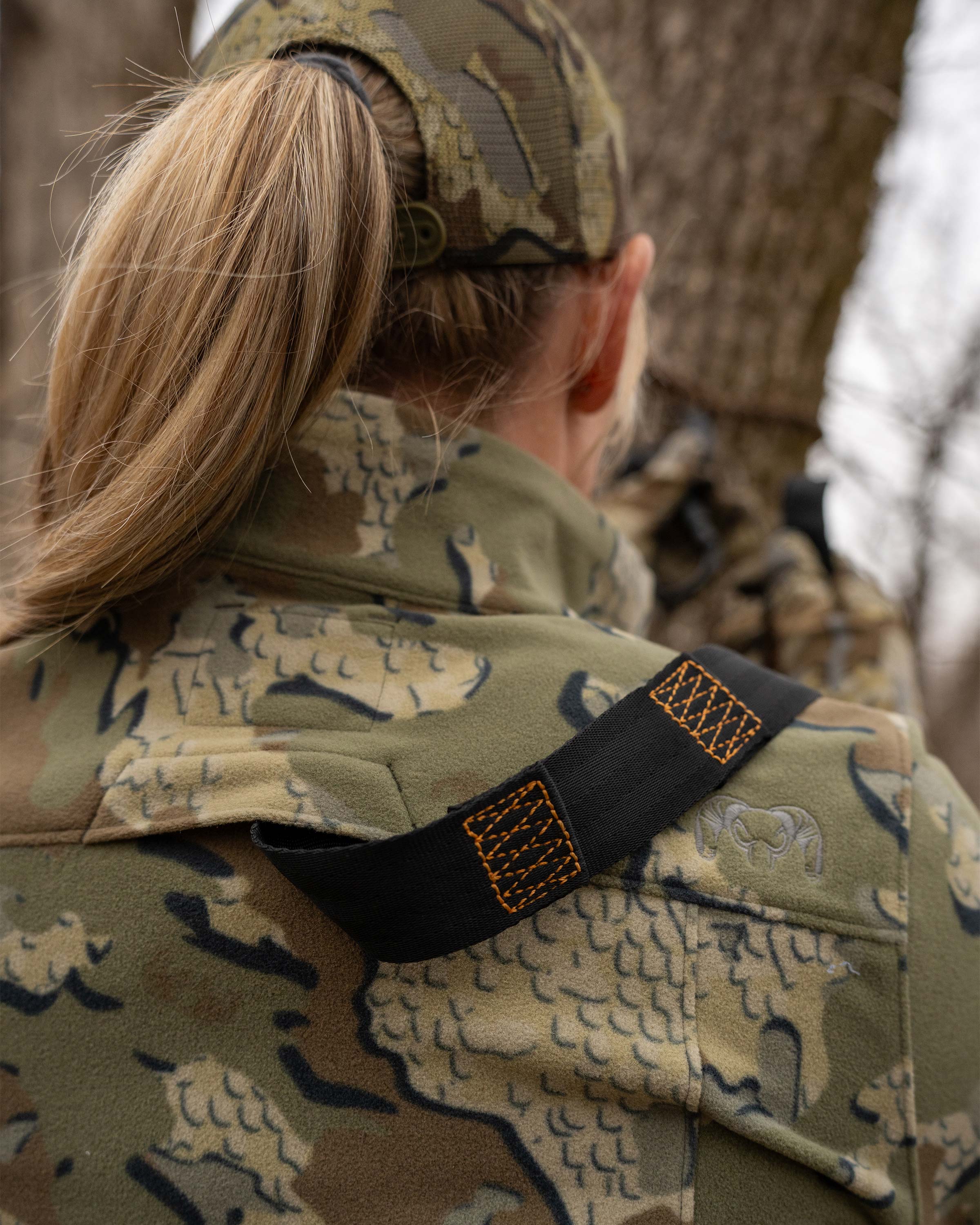 Women's Border Fleece Full Zip | Gunmetal