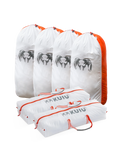 Large Deer/Sheep Medium Game Bag Set | White-Orange