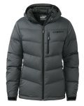 Women's Super Down PRO Hooded Jacket | Gunmetal