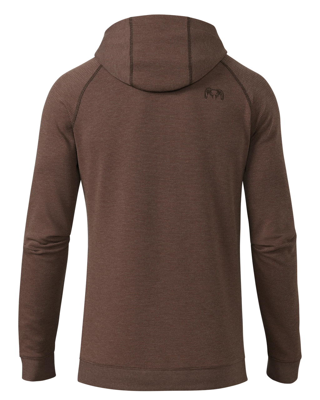 Canyon Waffle Hoodie | Cedar Heather