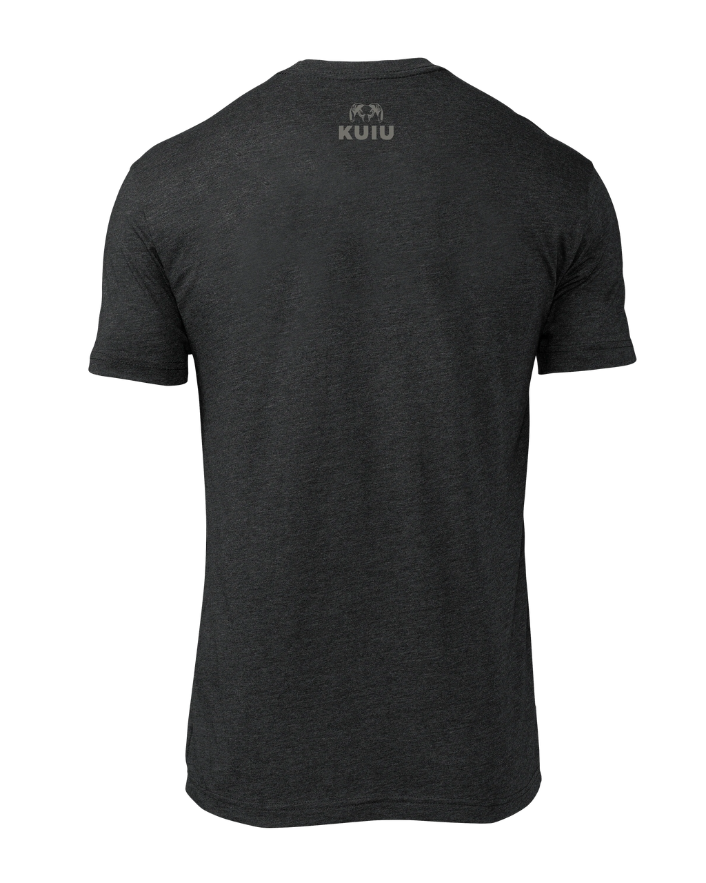 KUIU Topo Block Logo T-Shirt | Charcoal