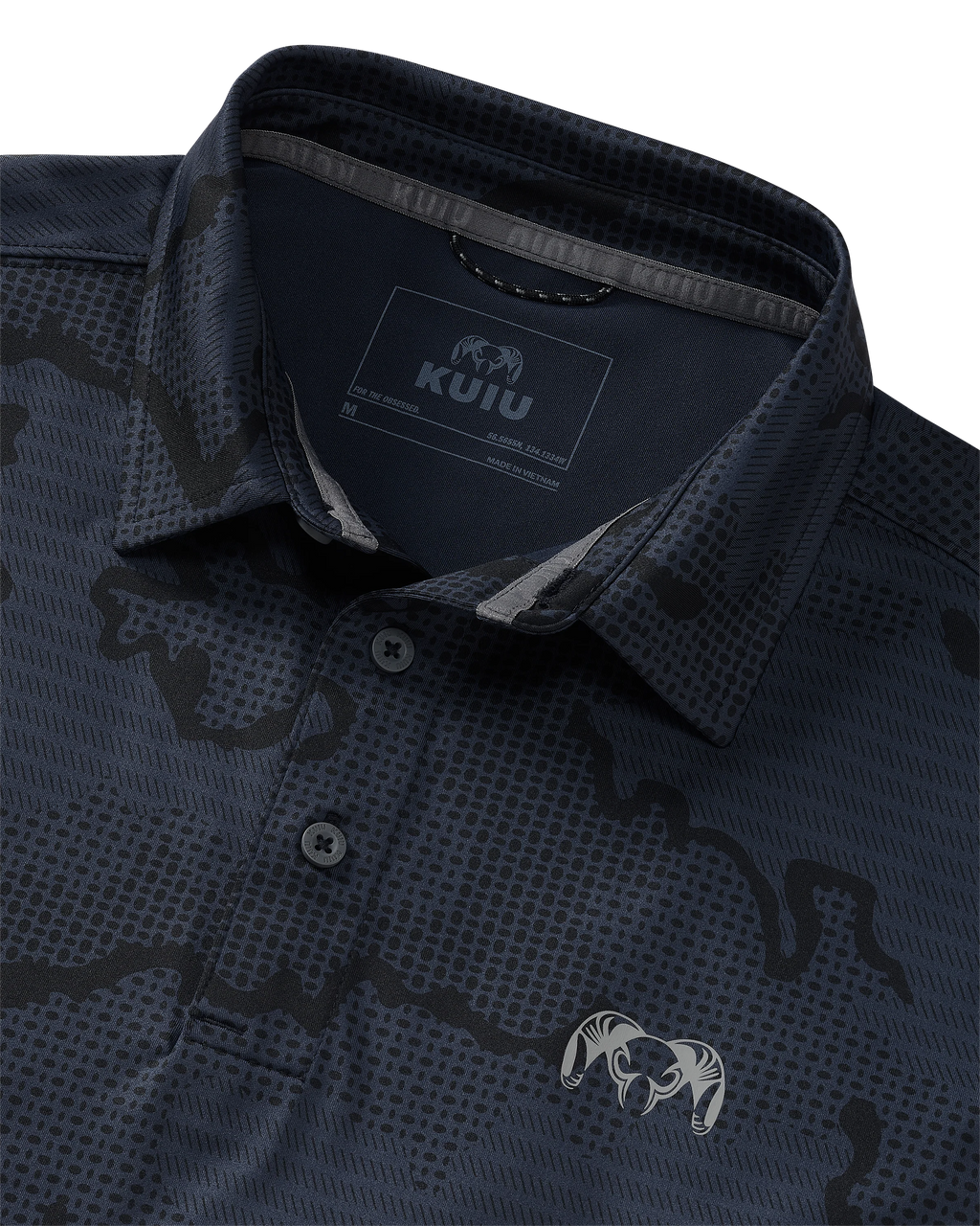 KUIU Performance Polo | Steel Blue Tonal