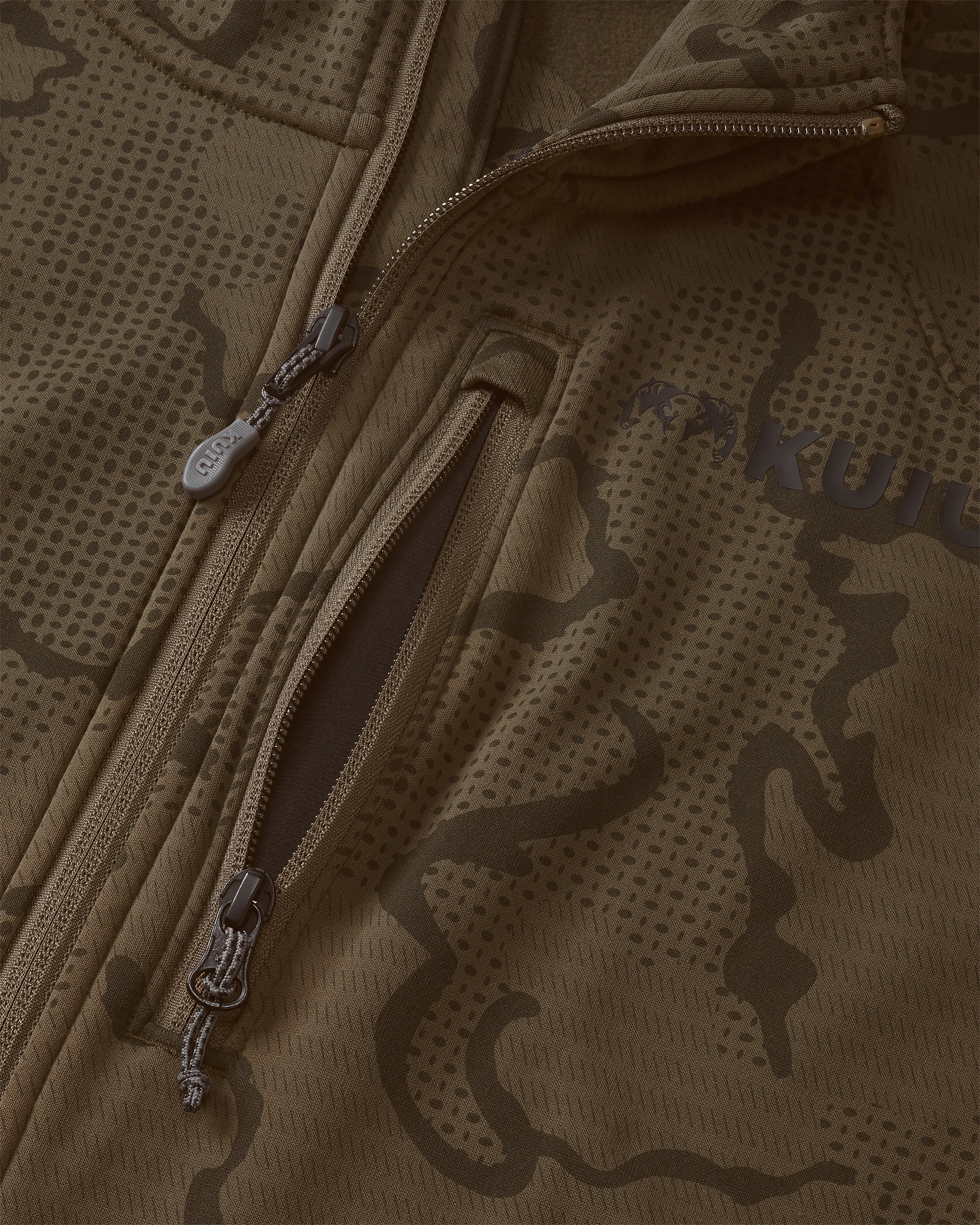 Ridgepoint Fleece Hoodie | Coyote Brown Tonal