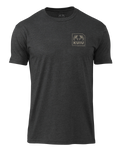 KUIU Square Chest Logo T-Shirt | Charcoal