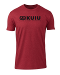 KUIU Block Logo T-Shirt | Cardinal