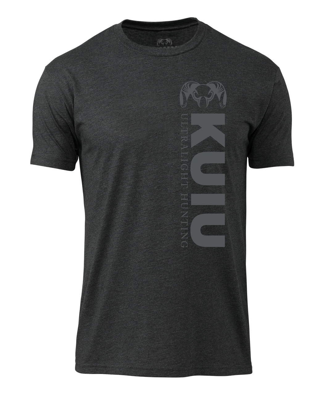 KUIU Solid Vertical T-Shirt | Charcoal