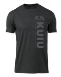 KUIU Solid Vertical T-Shirt | Charcoal