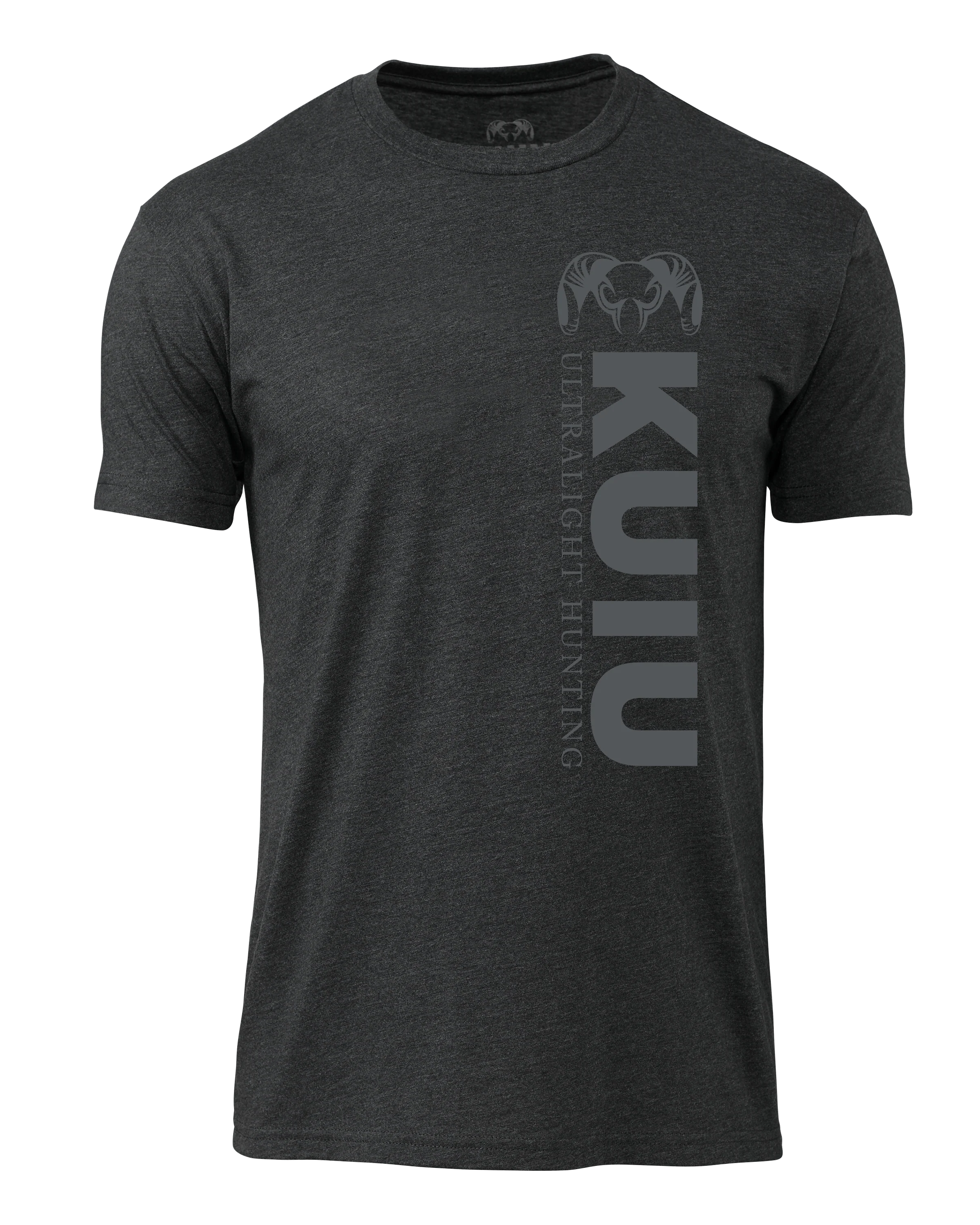 KUIU Solid Vertical T-Shirt | Charcoal