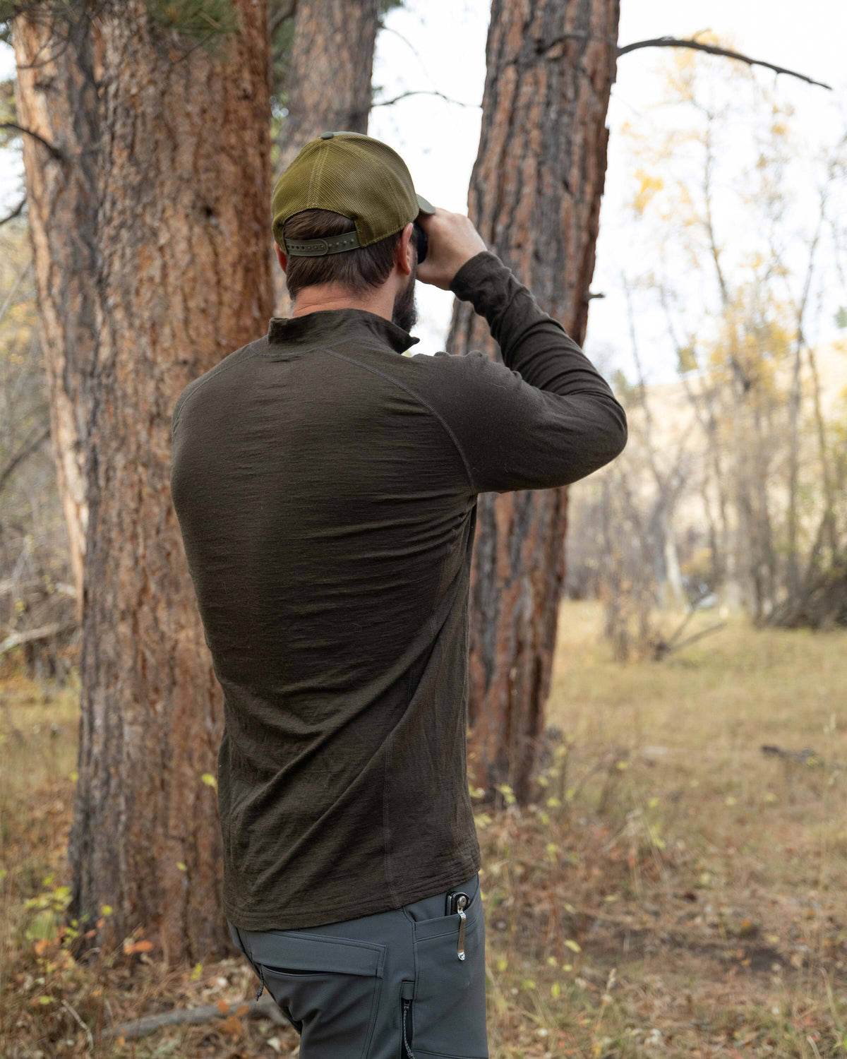 ULTRA Merino 145 Zip-T Hunting Shirt | Gunmetal