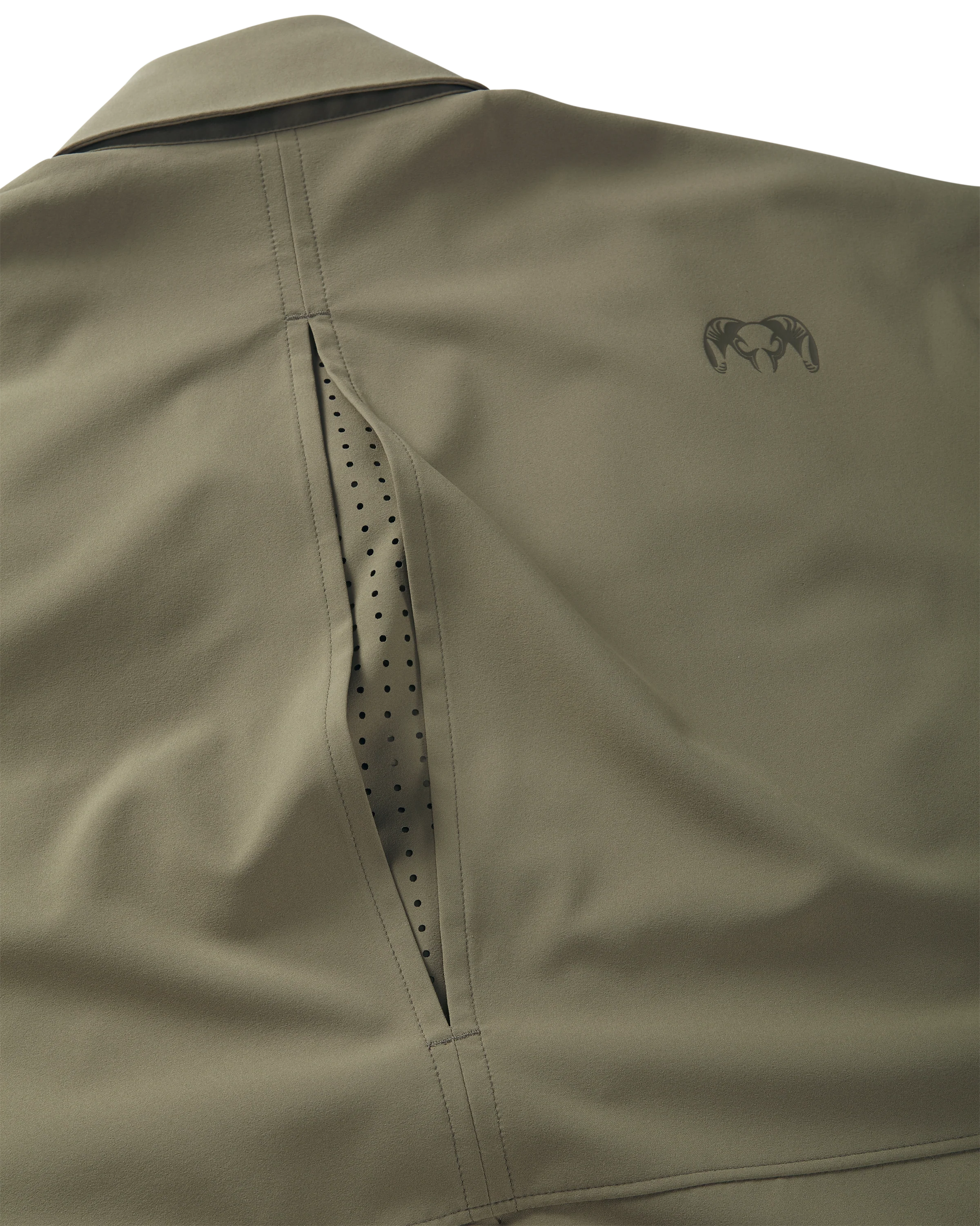 Mesa Vented LS Snap Shirt | Khaki