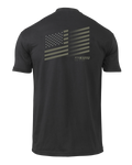 KUIU Solid Flag Fade T-Shirt | Black