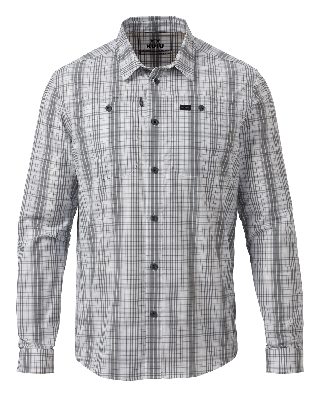 Borrego LS Shirt | Granite Plaid