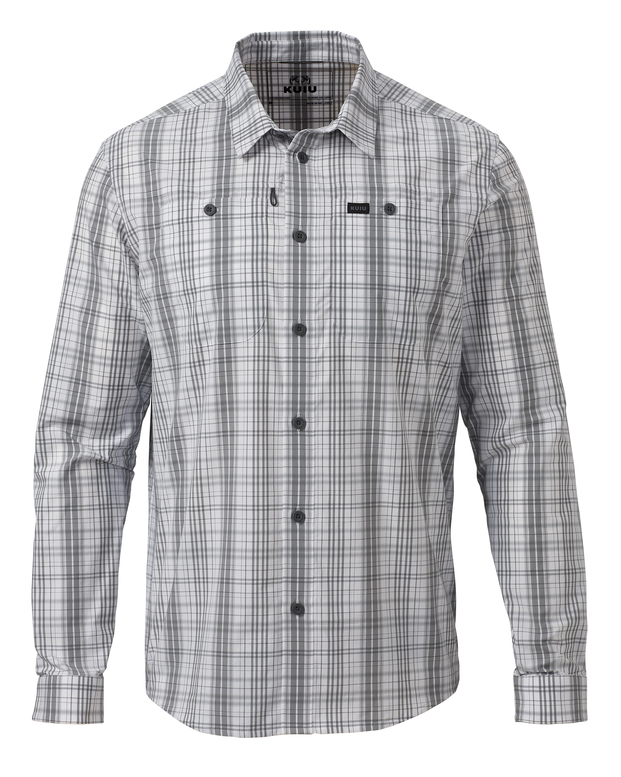 Borrego LS Shirt | Granite Plaid