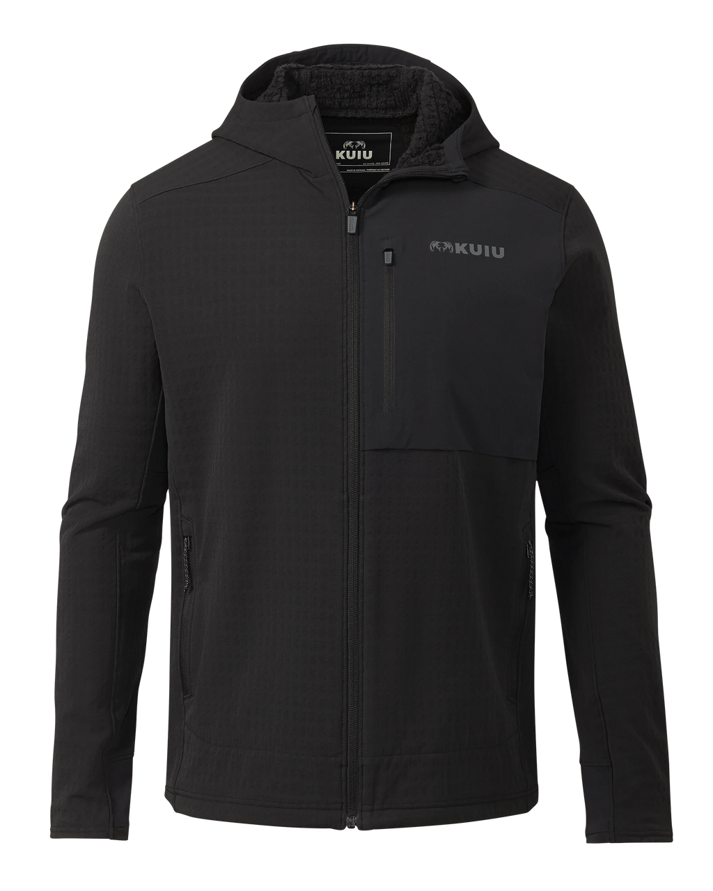 Blockfield Fleece Hoodie | Black