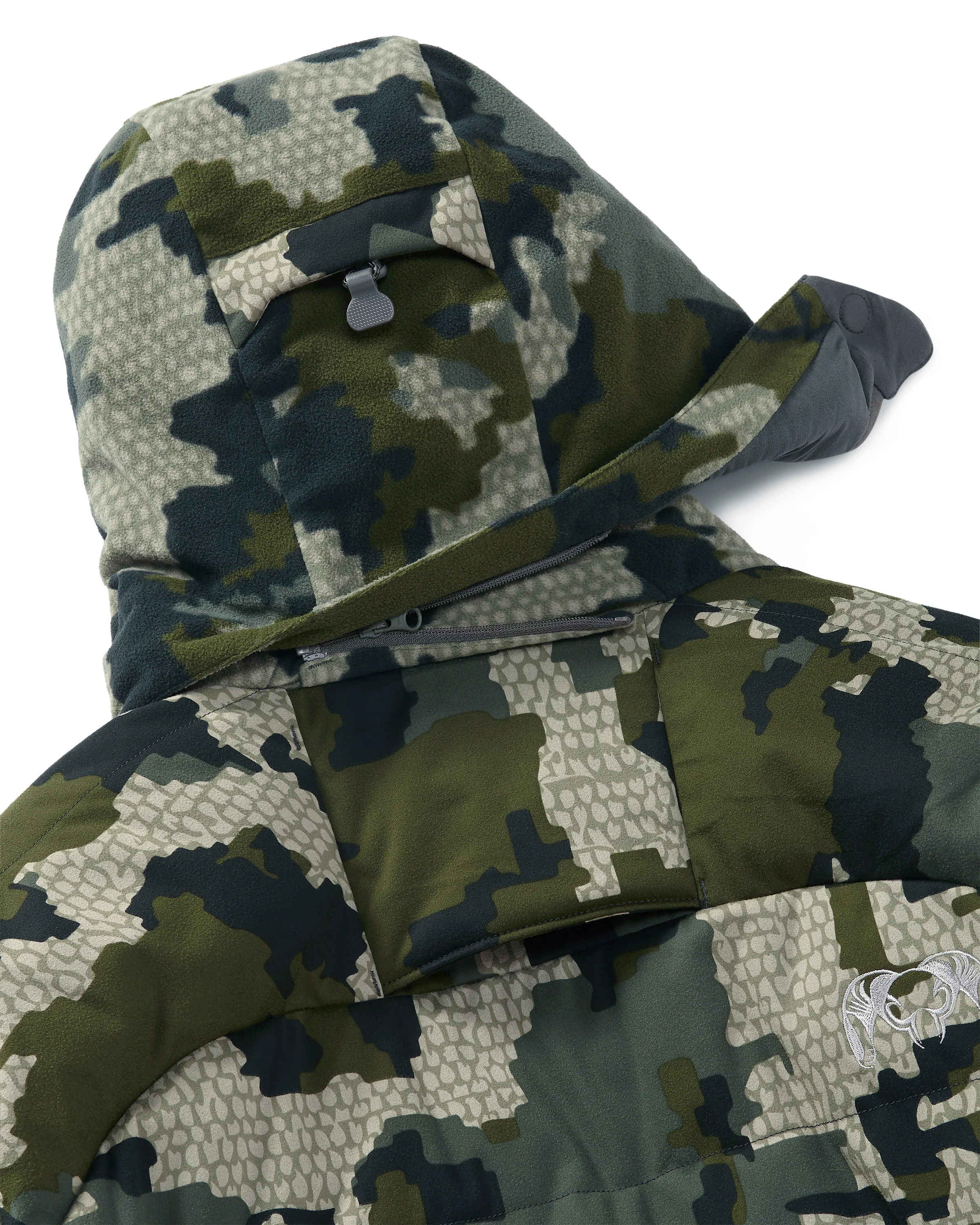 Super Down Haven Hooded Jacket | Verde