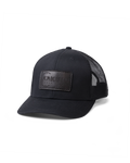 Inner Circle Leather Patch Hat | Black/Black