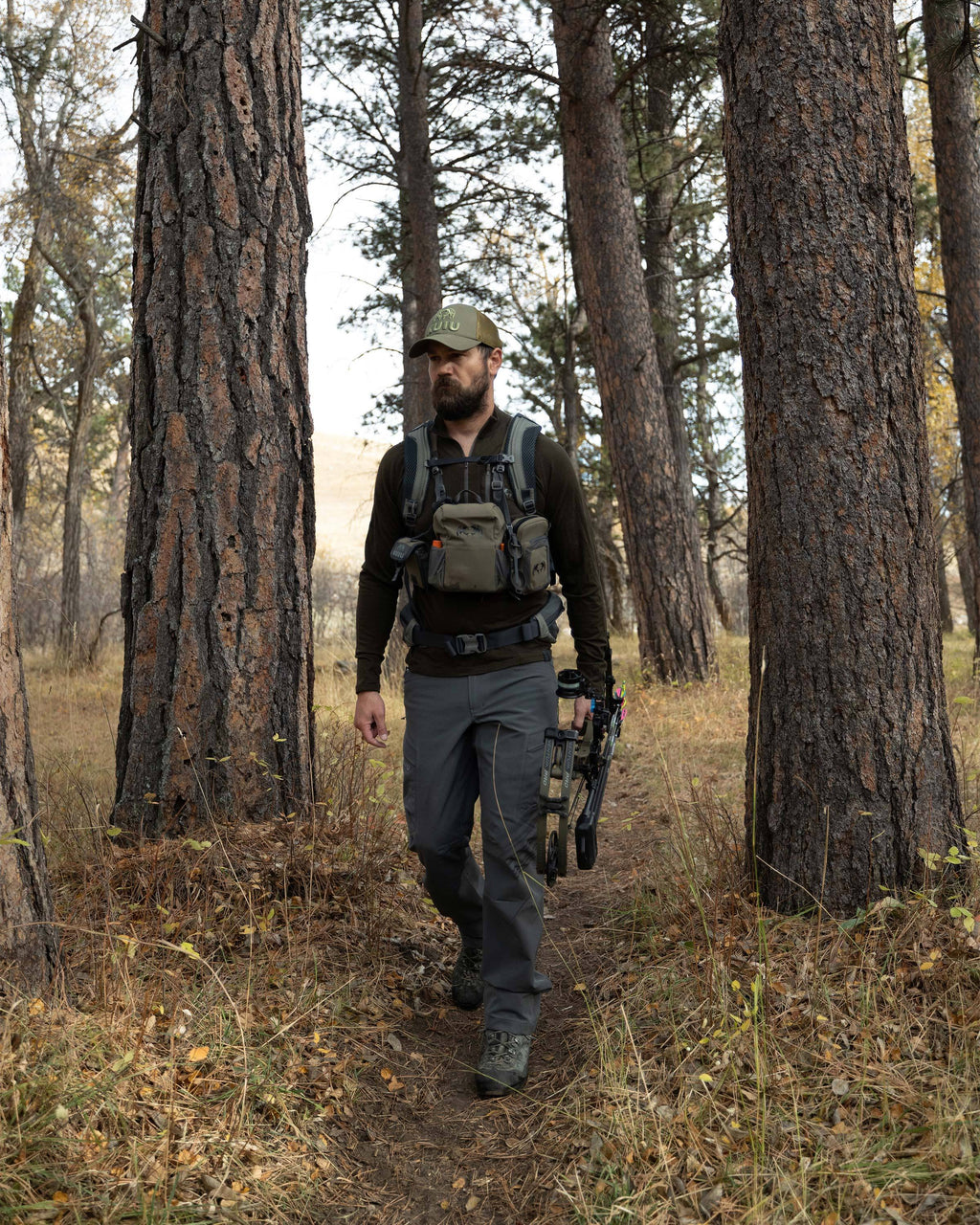 ULTRA Merino 145 Zip-T Hunting Shirt | Ash