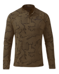 Ridgepoint Fleece Henley | Coyote Brown Tonal