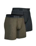 ULTRA Merino Boxer Brief 2-Pack | Black-Ash