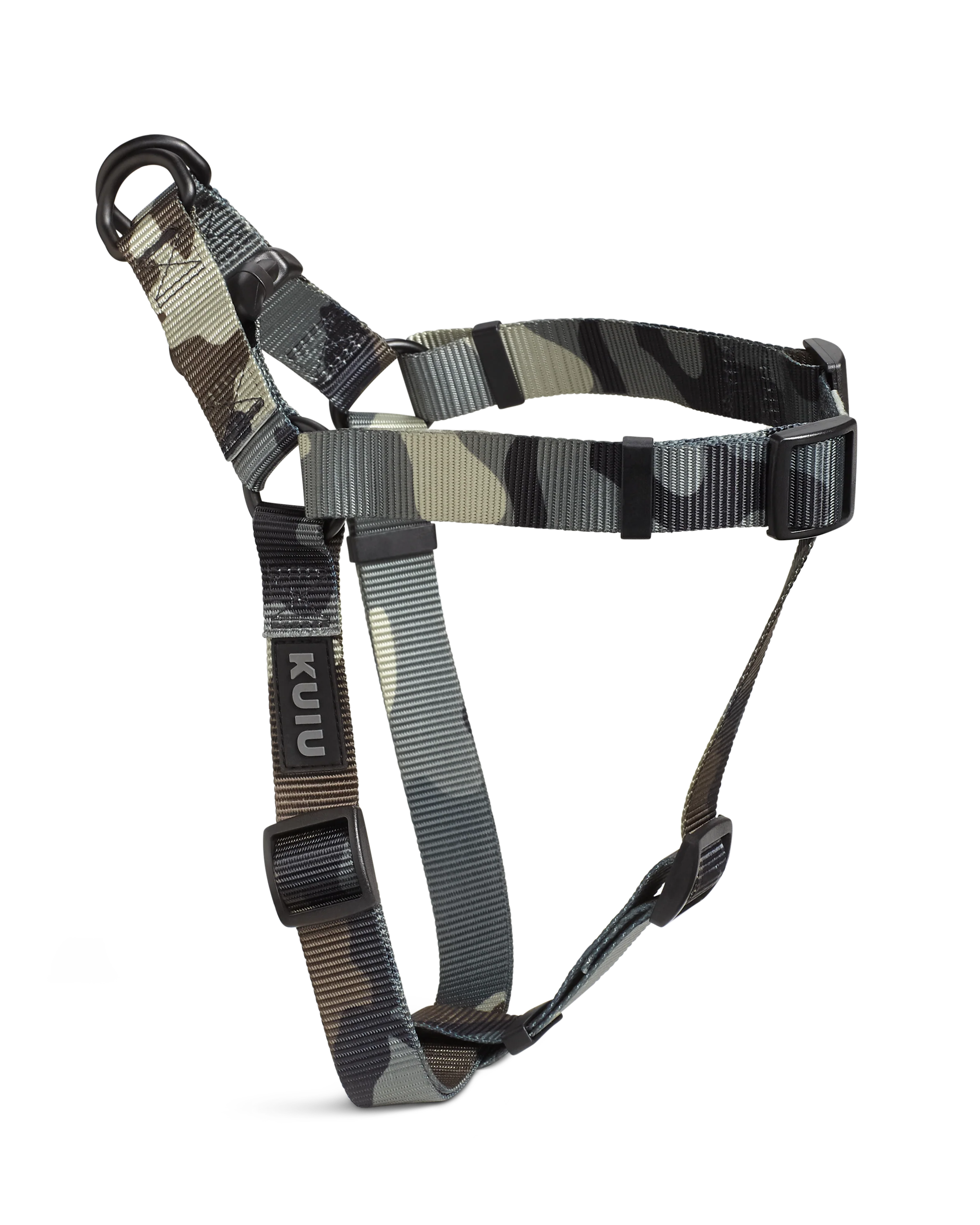 Camo Webbing Dog Harness | Vias